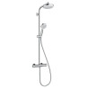 Colonne de Douche Avec Mitigeur Thermostatique HANSGROHE Crometta 160 4 Jets Chromé - 27264400