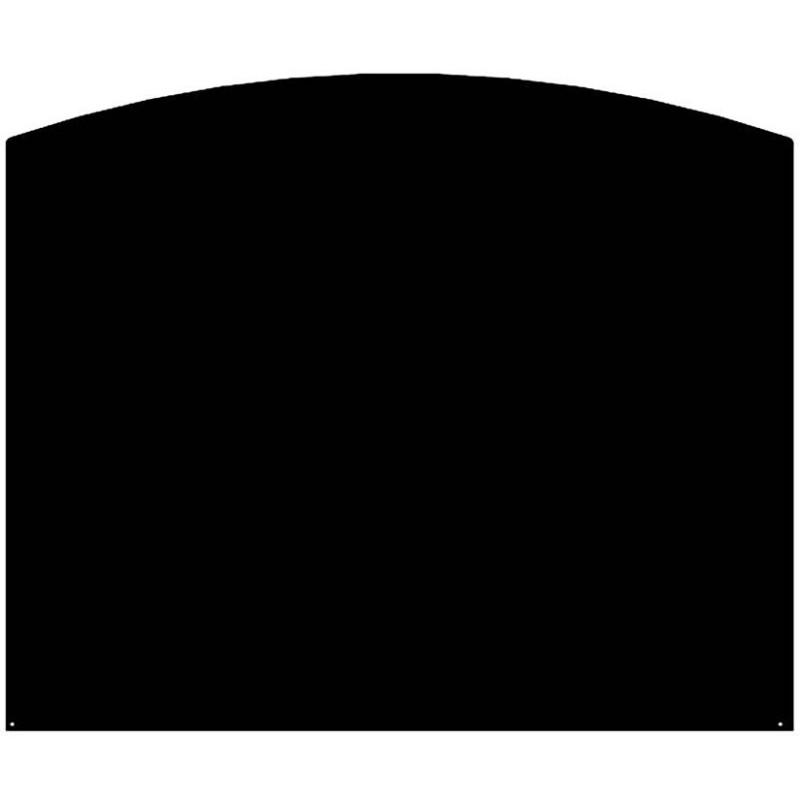 Plaque de Protection Sol Demi-Ronde pour Poêle LE MARQUIER 120x80cm Plaque de Protection Sol Demi-Ronde pour Poêle LE MARQUIER 120x80cm