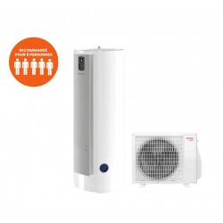 Chauffe-Eau Thermodynamique 270L ATLANTIC Calypso Split Connecté