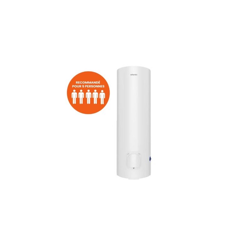 Chauffe-Eau Electrique 250L ATLANTIC Chaufféo Plus Stéatite Vertical Stable au Sol Monophasé Chauffe-Eau Electrique 250L ATLANTIC Chaufféo Plus Stéatite Vertical Stable au Sol Monophasé