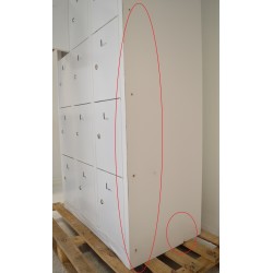 Vestiaire Armoire Multicases 15 Casiers 3 Colonnes pas cher