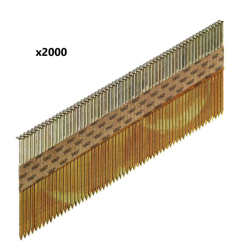 Boite de 2000 Clous SENCO 3,1x70mm Boite de 2000 Clous SENCO 3,1x70mm
