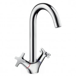 Robinet Mélangeur Evier de Cuisine 1 Jet HANSGROHE Logis Classic