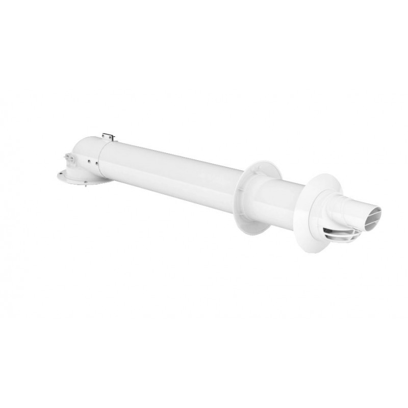 Kit Ventouse Horizontal avec Coude 60/100 SAUNIER DUVAL Kit Ventouse Horizontal avec Coude 60/100 SAUNIER DUVAL