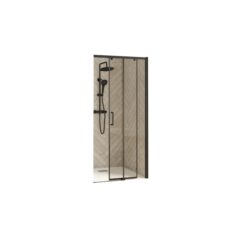 Porte Droite de Douche Coulissante d'Angle KINEDO Porte Droite de Douche Coulissante d'Angle KINEDO