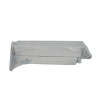 Jeu de 2 Pieds PLASTIMODUL pour Cuisines et Meubles Largeur 40x40mm Hauteur 25 cm Chromé - F15139-250-2P