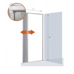 Moustiquaire Enroulable Porte et Porte-Fenêtre COSI Serena