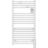Sèche-Serviettes Electrique à Inertie Fluide 500W INTUIS Ezybain Vertical Blanc