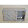 Meuble Mural Suspendu Inox 120x60x40cm