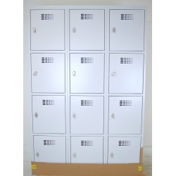 Vestiaire 12 Casiers Fermeture par Cadenas