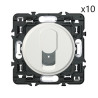 Lot de 10 Prises Téléphone RJ45 LEGRAND