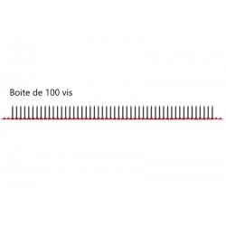 Boite de 1000 Vis Pointues HILTI pour Plaquiste