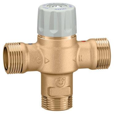 CALEFFI - Mitigeur Thermostatique Réglable 3/4" - 521723