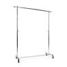 Portant Droit Pliable 150cm Hauteur Réglable de 118cm à 190cm