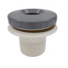 Bouche de Refoulement EVERBLUE Pour Piscine Enterrée Béton Liner Anthracite - PR227AN