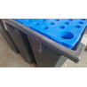 Bac Palette 1100L de Rétention Support de Cuve EMP avec Caillebotis pas cher