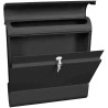 Boîte aux Lettres Murale VEPABINS V-PART Armilan Gris Anthracite avec Emplacement Journaux