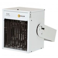 Chauffage Mural Electrique 9kW SOVELOR à Air Pulsé 400V 120m3