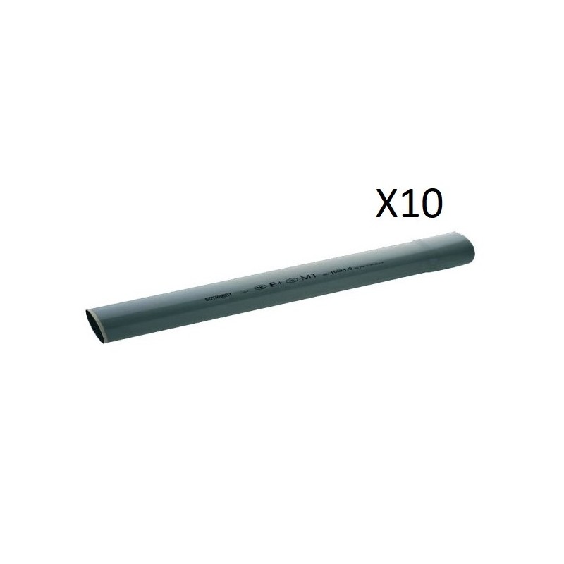 Tube PVC Évacuation Pré-Manchonné DYKA Sotrabat+ Tube PVC Évacuation Pré-Manchonné DYKA Sotrabat+