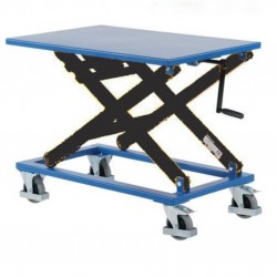 Table Élévatrice Mobile à Manivelle FIMM Simple Ciseaux Charge 300kg - 855007767