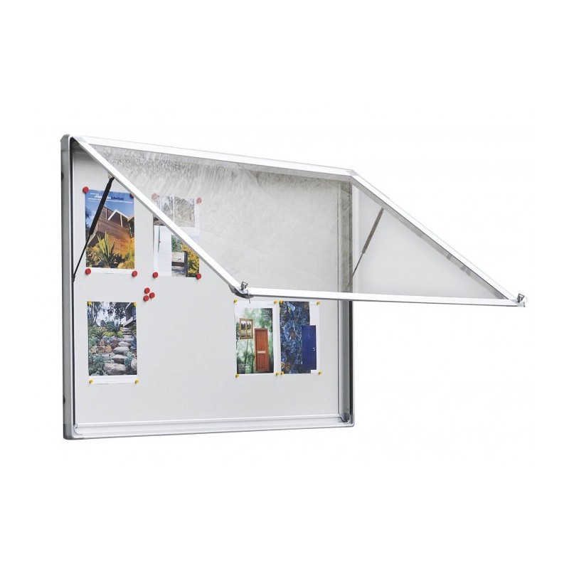 Vitrine d'Affichage Extérieur Magnétique PLANORGA Antarès Porte Levante Verrouillable 137x101cm Vitrine d'Affichage Extérieur Magnétique PLANORGA Antarès Porte Levante Verrouillable 137x101cm