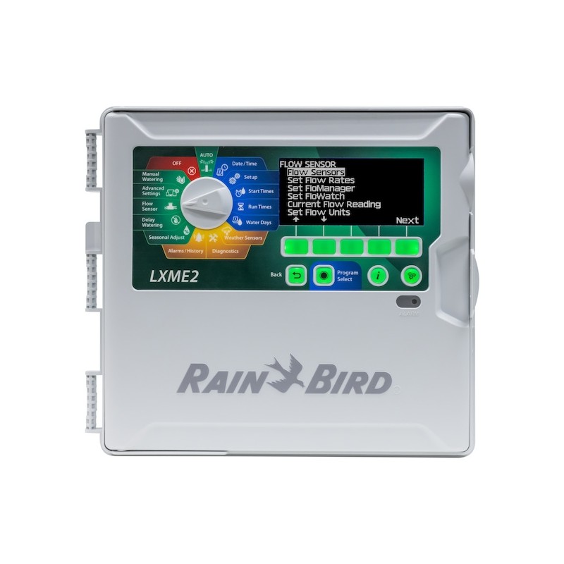 Contrôleur et Programmateur d'Arrosage Modulaire RAIN BIRD LXME 12 Voies 230V Contrôleur et Programmateur d'Arrosage Modulaire RAIN BIRD LXME 12 Voies 230V