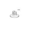 WEMEFA - Couvre-Pieds Pour Support Standfix Plus 115x65mm - 10-824-10