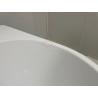 Baignoire Îlot Murale en Acrylique NOVEAQUA Rosa Pas Cher