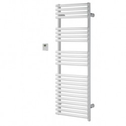 Sèche-Serviettes Electrique 750W ACOVA Cala TLN-GF à Inertie Fluide Vertical Blanc