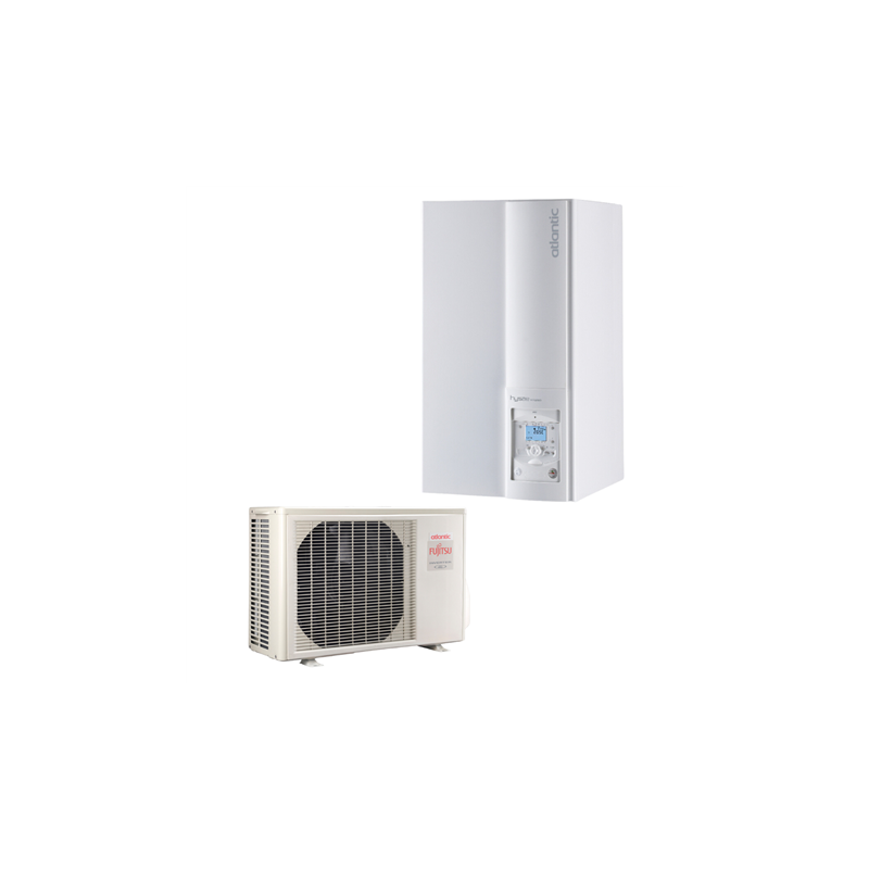 Pompe à Chaleur Hybride Combiné à une Chaudière Gaz à Condensation 12kW ATLANTIC Hysae Hybrid Pompe à Chaleur Hybride Combiné à une Chaudière Gaz à Condensation 12kW ATLANTIC Hysae Hybrid