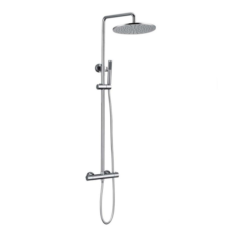 Colonne de Douche Avec Mitigeur Thermostatique O'DESIGN by Ottofond Chromé - R800 Colonne de Douche Avec Mitigeur Thermostatique O'DESIGN by Ottofond Chromé - R800