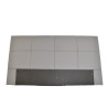 Tête de Lit Simili Cuir MEUBLER DESIGN 190x105cm Grise