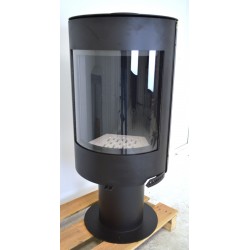 Poêle à Bois 7kW INTERSTOVES Noir Poêle à Bois 7kW INTERSTOVES Noir