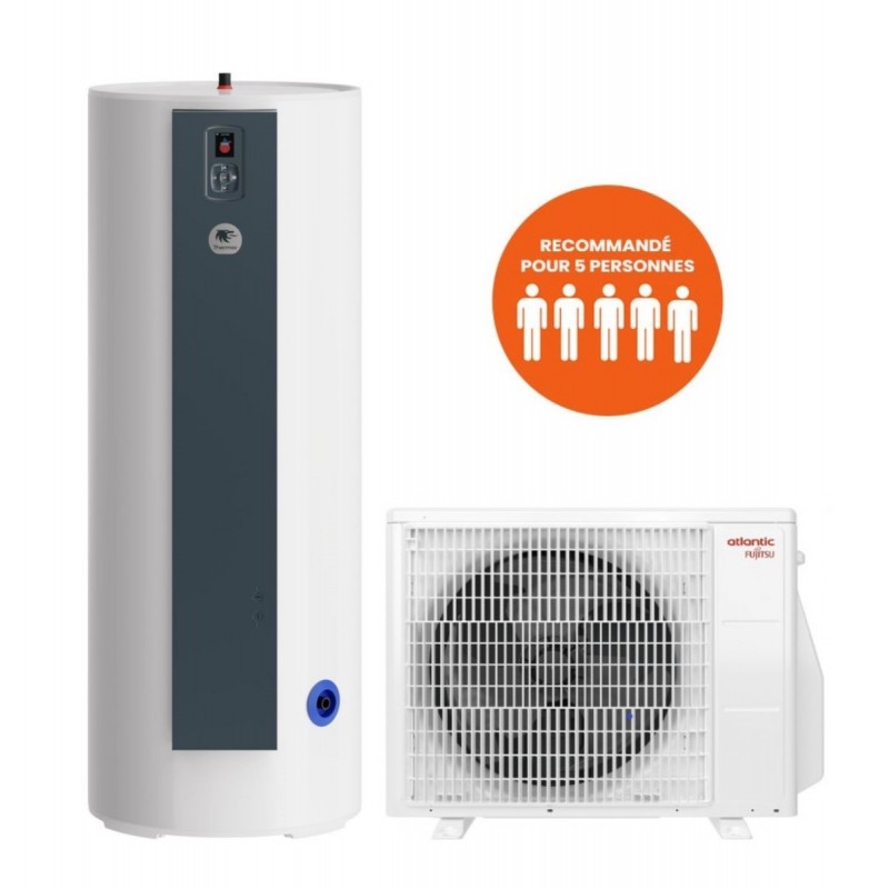 Chauffe-Eau Thermodynamique 270L THERMOR Aéromax Split 3 Connecté Chauffe-Eau Thermodynamique 270L THERMOR Aéromax Split 3 Connecté
