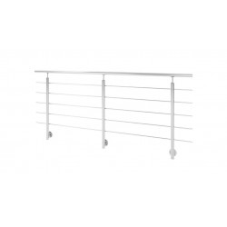 Barrière Garde-Corps Acier Inoxydable Intérieure/Extérieure 2,5m SOGEM Harmony