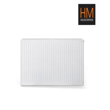 Radiateur Acier Eau Chaude 922W HM Galant Centara Type22 H600xL600mm Blanc