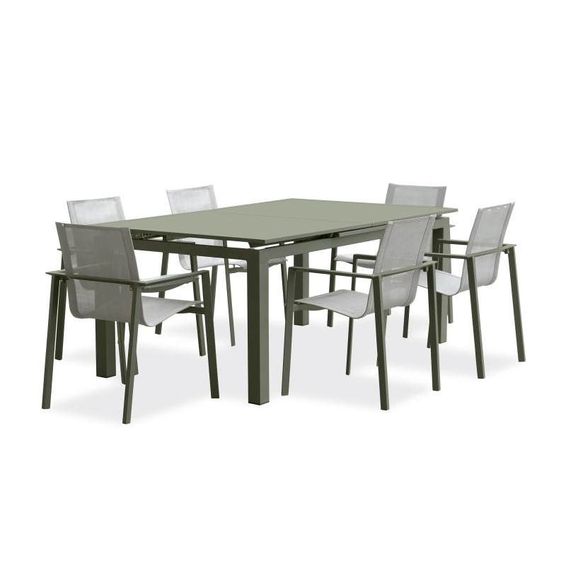 Salon de Jardin Extensible 180/240cm DCB GARDEN Salon de Jardin Extensible 180/240cm DCB GARDEN