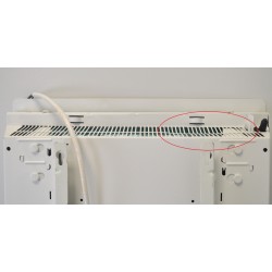 Radiateur Électrique à Inertie Chaleur Douce 1000W ATLANTIC Agilia Connecté pas cher.