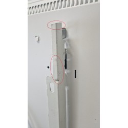 Radiateur Électrique à Inertie Chaleur Douce 1000W ATLANTIC Agilia Connecté pas cher.