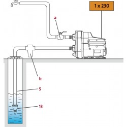 Pompe Surpresseur Auto-Amorçant GRUNDFOS Scala 2
