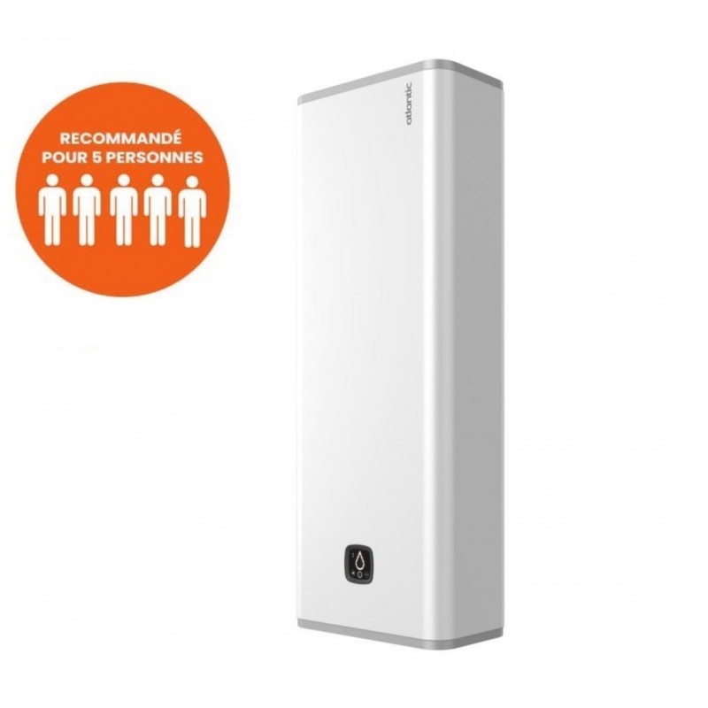 Chauffe-Eau Electrique Plat 80L ATLANTIC Linéo Chauffe-Eau Electrique Plat 80L ATLANTIC Linéo