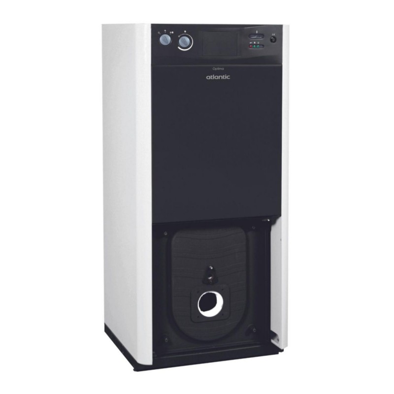 Chaudière au Sol Fioul/Gaz Basse Température 33kW ATLANTIC Optima 4135B ECS Ballon Inox Intégré 130L Chaudière au Sol Fioul/Gaz Basse Température 33kW ATLANTIC Optima 4135B ECS Ballon Inox Intégré 130L