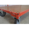 Chariot à Dossier Amovible FIMM avec Plateau en Bois Pas Cher
