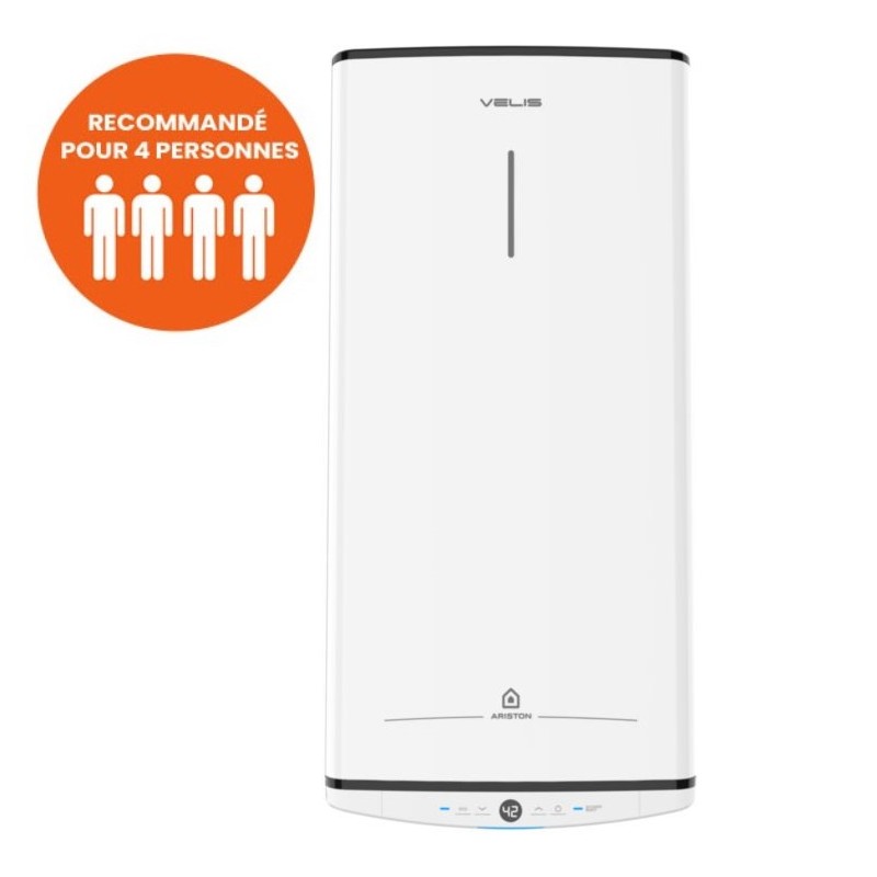 Chauffe-Eau Électrique Plat 80L ARISTON Velis Pro Chauffe-Eau Électrique Plat 80L ARISTON Velis Pro