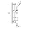 Ensemble de Douche 4 Jets GROHE Tempesta 100 28593002