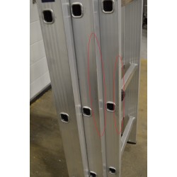 Échelle Coulissante à Corde 3 Plans CENTAURE PRC3 Pas Cher