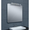Miroir de Salle de Bain ALTERNA Milan Avec Antibuée Carré Bords Arrondis 6661035
