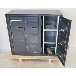 Bloc de 9 Boîtes aux Lettres LEABOX