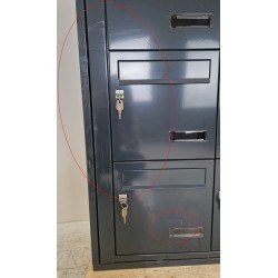 Bloc de 9 Boîtes aux Lettres LEABOX pas cher.