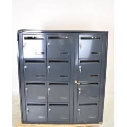 Bloc de 12 Boîtes aux Lettres LEABOX Collective Intérieur